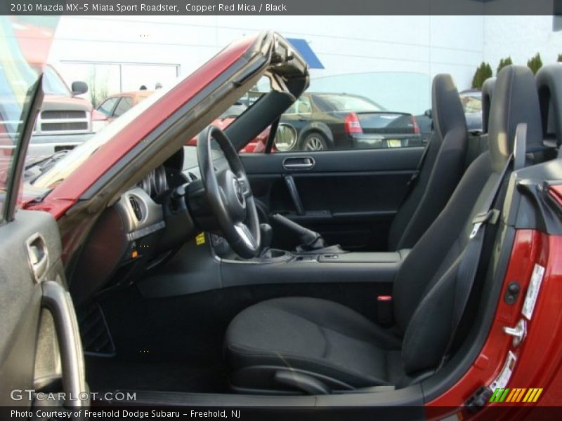 Copper Red Mica / Black 2010 Mazda MX-5 Miata Sport Roadster