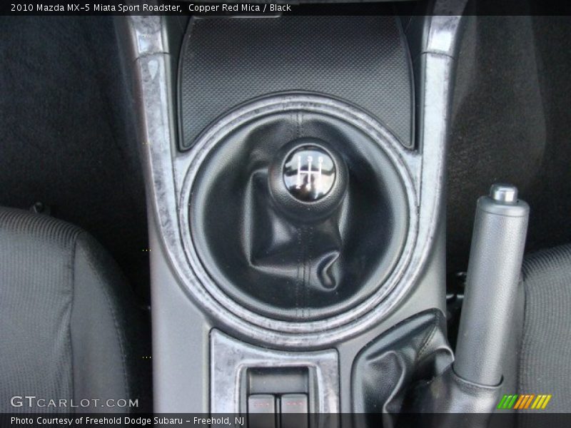 Copper Red Mica / Black 2010 Mazda MX-5 Miata Sport Roadster