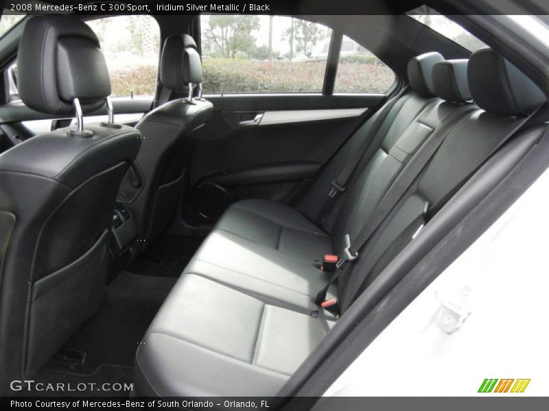 Iridium Silver Metallic / Black 2008 Mercedes-Benz C 300 Sport