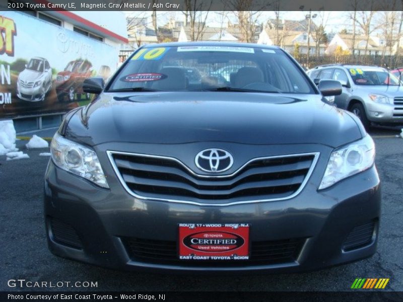 Magnetic Gray Metallic / Ash Gray 2010 Toyota Camry LE