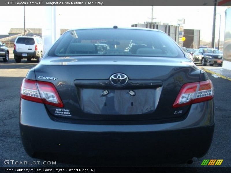 Magnetic Gray Metallic / Ash Gray 2010 Toyota Camry LE
