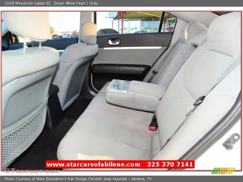 Dover White Pearl / Gray 2008 Mitsubishi Galant ES