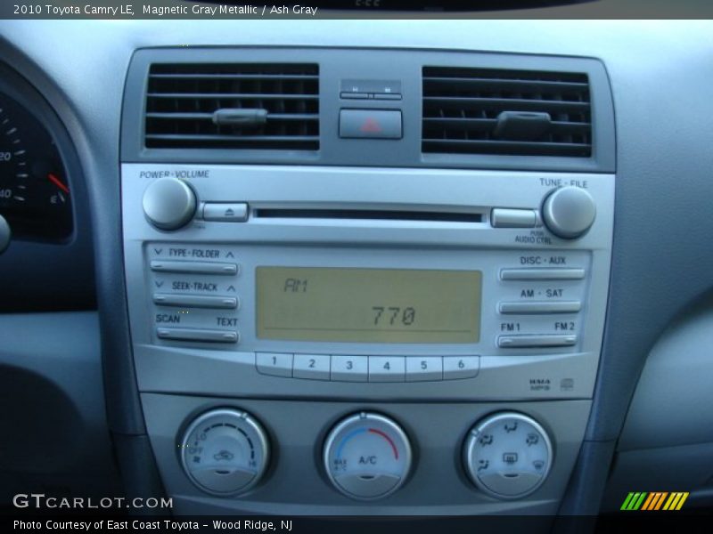 Magnetic Gray Metallic / Ash Gray 2010 Toyota Camry LE