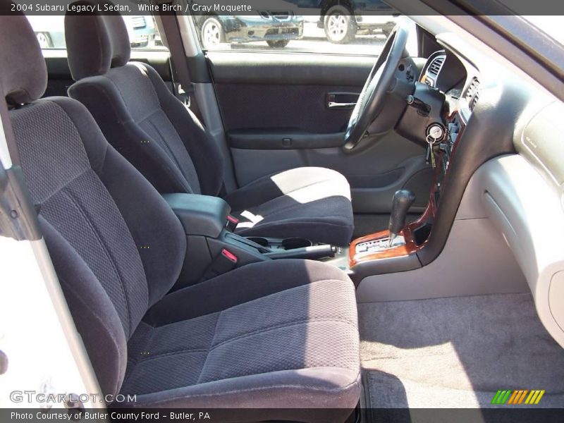 White Birch / Gray Moquette 2004 Subaru Legacy L Sedan