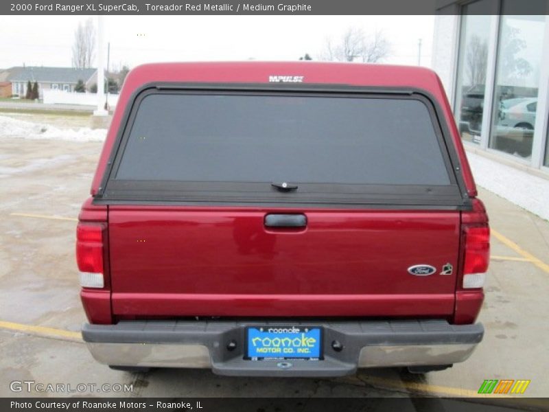 Toreador Red Metallic / Medium Graphite 2000 Ford Ranger XL SuperCab