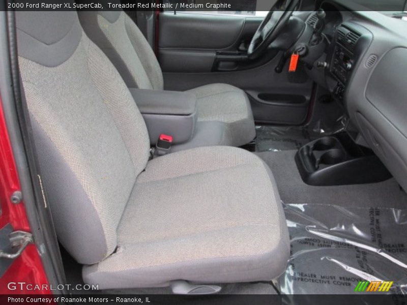 Toreador Red Metallic / Medium Graphite 2000 Ford Ranger XL SuperCab