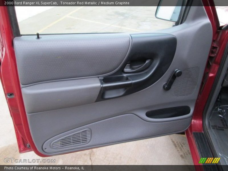 Toreador Red Metallic / Medium Graphite 2000 Ford Ranger XL SuperCab