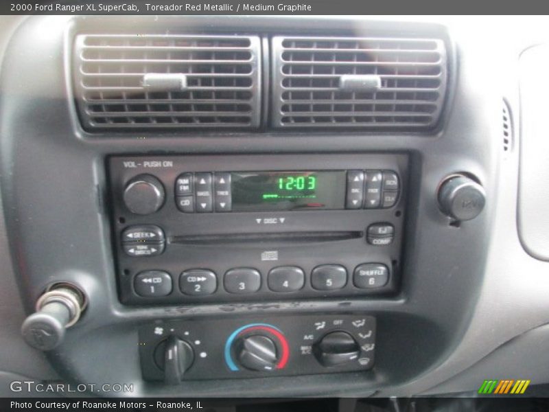 Toreador Red Metallic / Medium Graphite 2000 Ford Ranger XL SuperCab