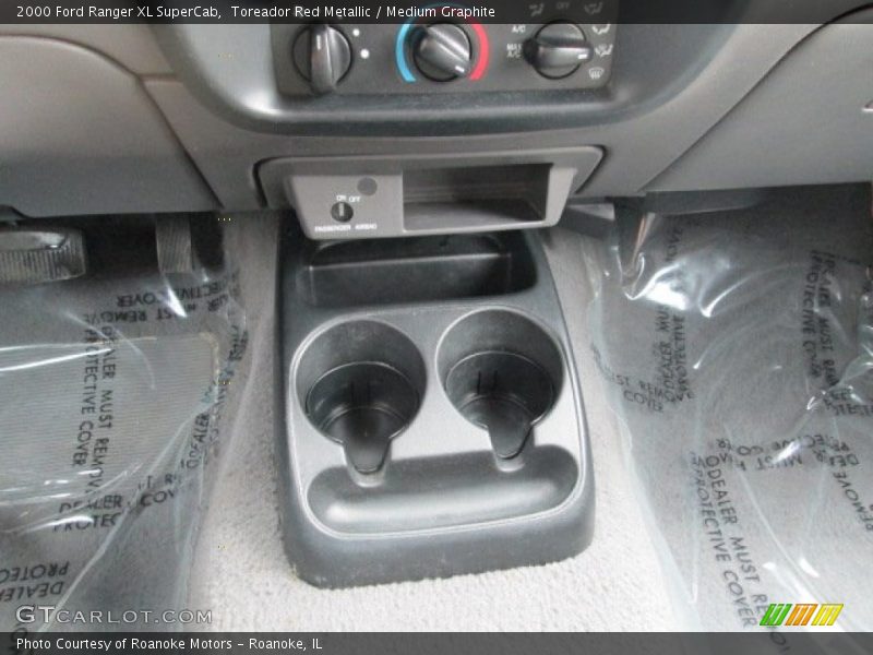 Toreador Red Metallic / Medium Graphite 2000 Ford Ranger XL SuperCab