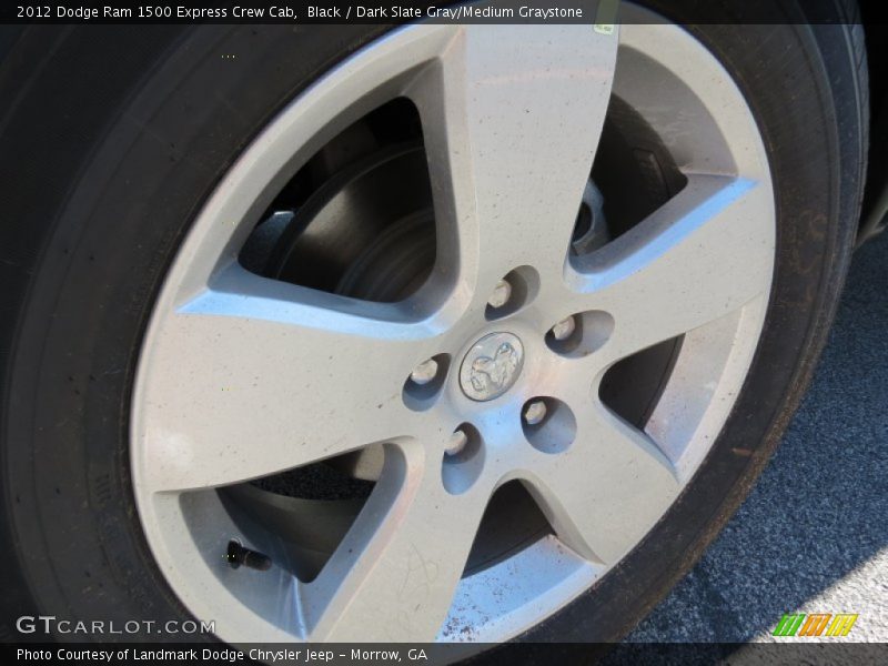 Black / Dark Slate Gray/Medium Graystone 2012 Dodge Ram 1500 Express Crew Cab