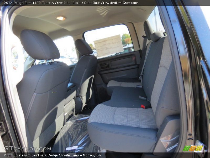 Black / Dark Slate Gray/Medium Graystone 2012 Dodge Ram 1500 Express Crew Cab
