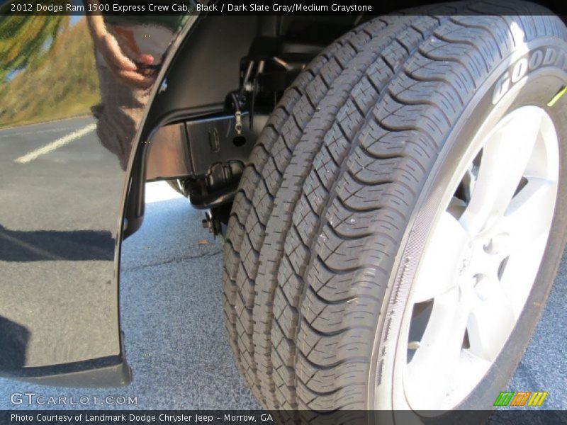 Black / Dark Slate Gray/Medium Graystone 2012 Dodge Ram 1500 Express Crew Cab