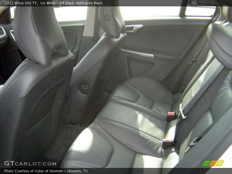 Ice White / Off Black/Anthracite Black 2012 Volvo S60 T5