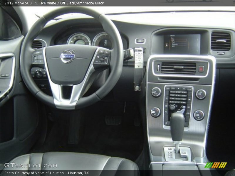 Ice White / Off Black/Anthracite Black 2012 Volvo S60 T5
