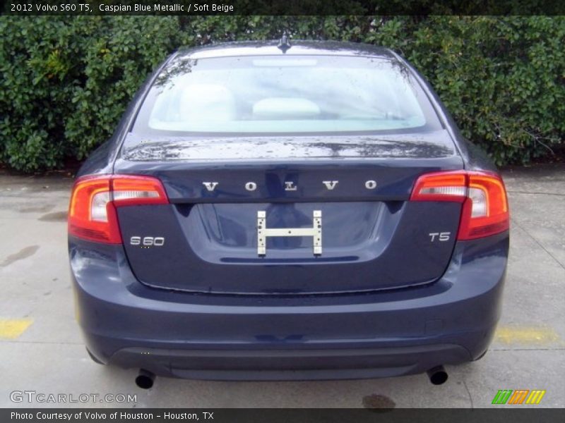 Caspian Blue Metallic / Soft Beige 2012 Volvo S60 T5