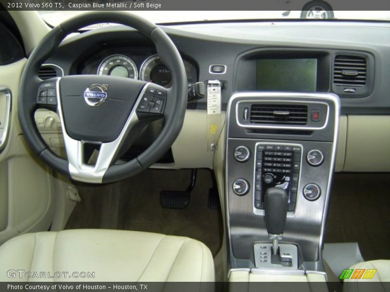 Caspian Blue Metallic / Soft Beige 2012 Volvo S60 T5