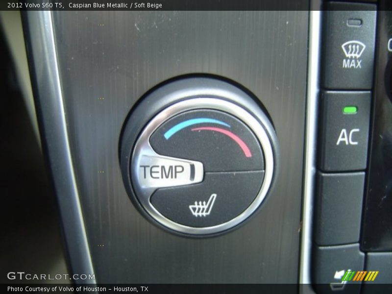 Caspian Blue Metallic / Soft Beige 2012 Volvo S60 T5