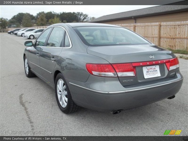 Sage Green Metallic / Beige 2006 Hyundai Azera Limited