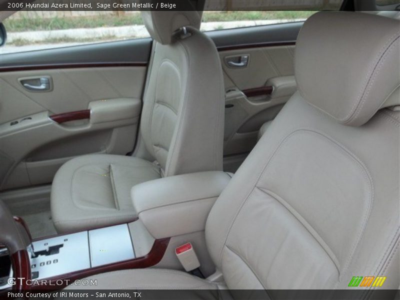 Sage Green Metallic / Beige 2006 Hyundai Azera Limited
