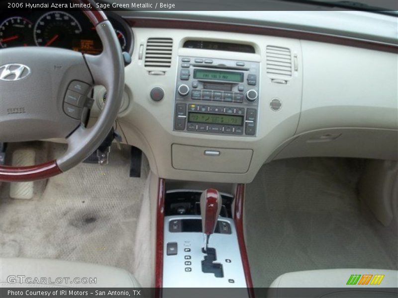 Sage Green Metallic / Beige 2006 Hyundai Azera Limited