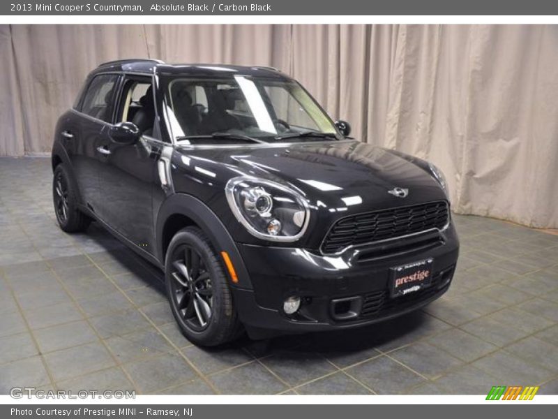 Absolute Black / Carbon Black 2013 Mini Cooper S Countryman