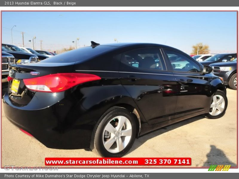 Black / Beige 2013 Hyundai Elantra GLS