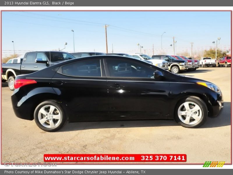 Black / Beige 2013 Hyundai Elantra GLS