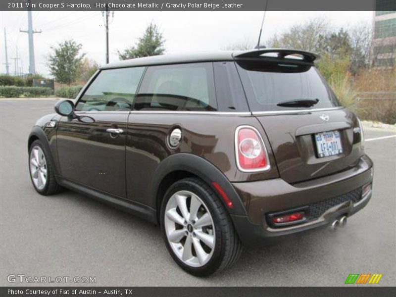 Hot Chocolate Metallic / Gravity Polar Beige Leather 2011 Mini Cooper S Hardtop