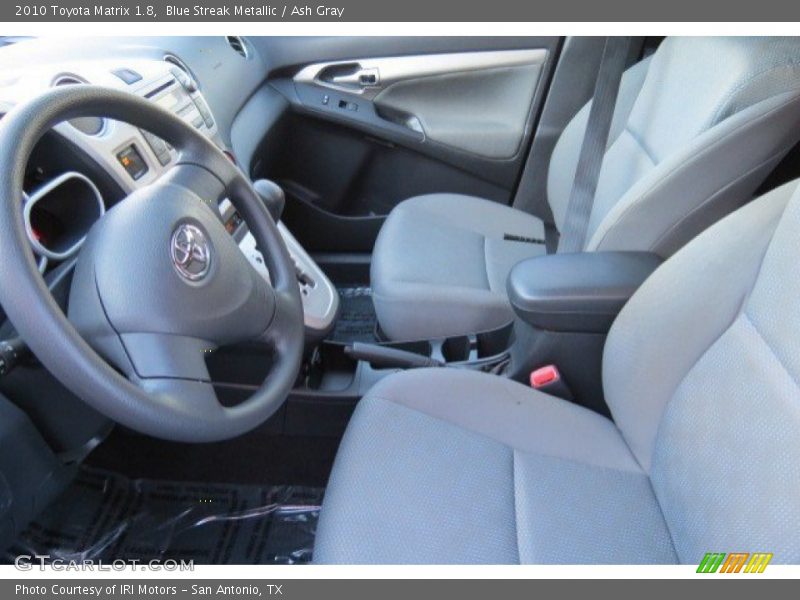 Blue Streak Metallic / Ash Gray 2010 Toyota Matrix 1.8