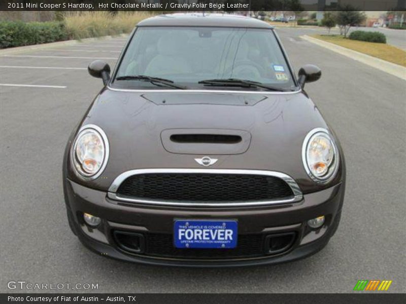 Hot Chocolate Metallic / Gravity Polar Beige Leather 2011 Mini Cooper S Hardtop