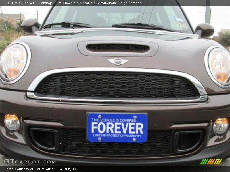 Hot Chocolate Metallic / Gravity Polar Beige Leather 2011 Mini Cooper S Hardtop