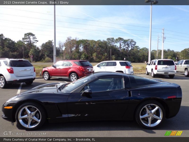 Black / Ebony 2013 Chevrolet Corvette Coupe