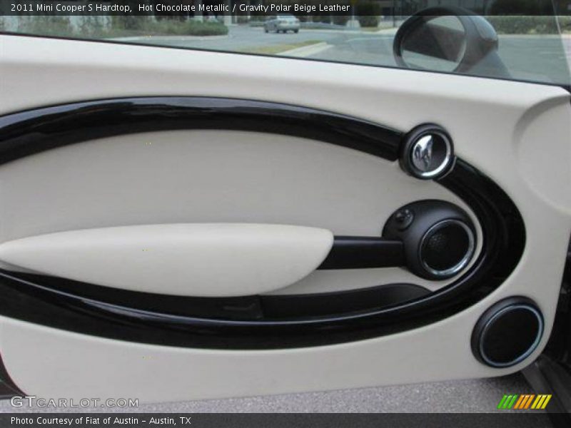 Hot Chocolate Metallic / Gravity Polar Beige Leather 2011 Mini Cooper S Hardtop