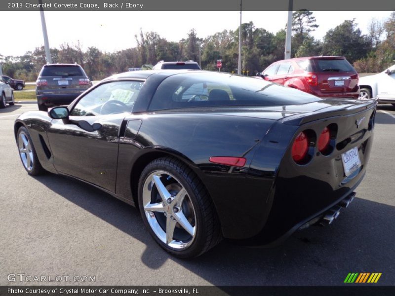 Black / Ebony 2013 Chevrolet Corvette Coupe
