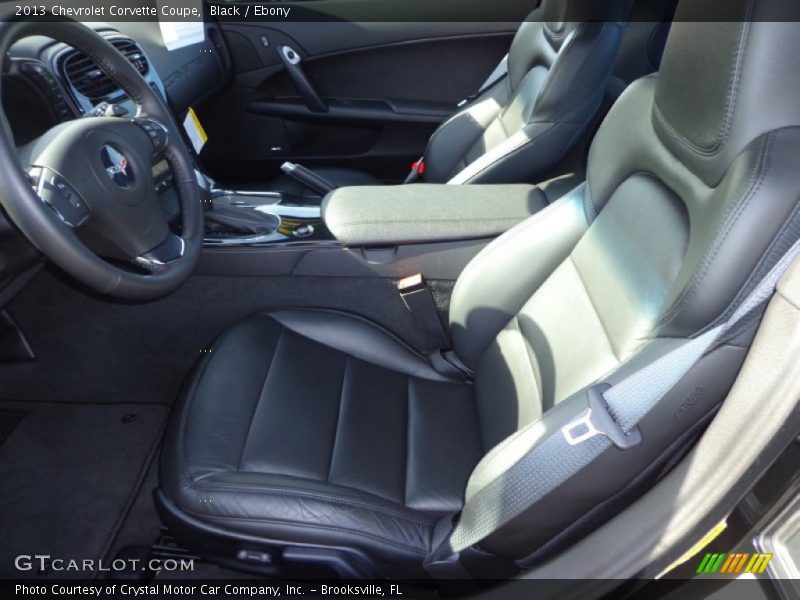 Black / Ebony 2013 Chevrolet Corvette Coupe