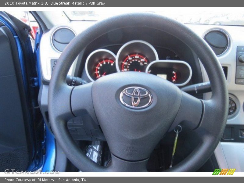 Blue Streak Metallic / Ash Gray 2010 Toyota Matrix 1.8