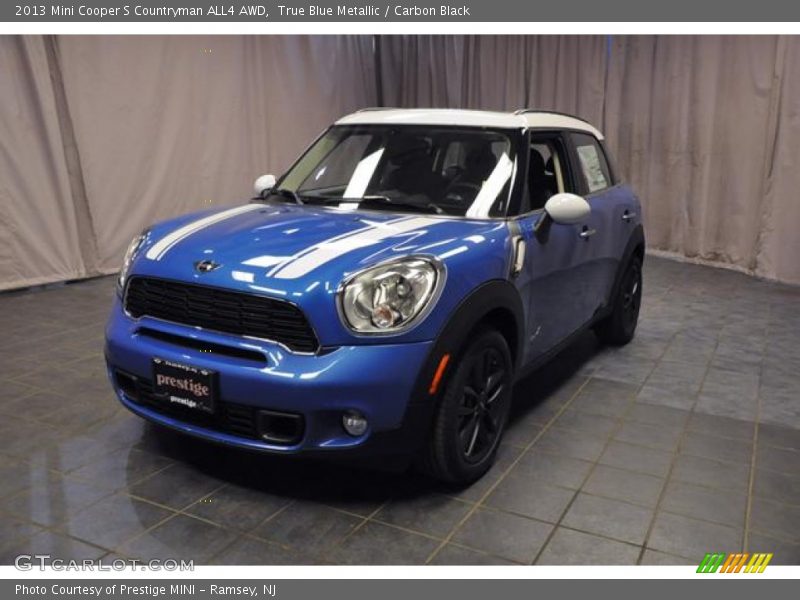 True Blue Metallic / Carbon Black 2013 Mini Cooper S Countryman ALL4 AWD