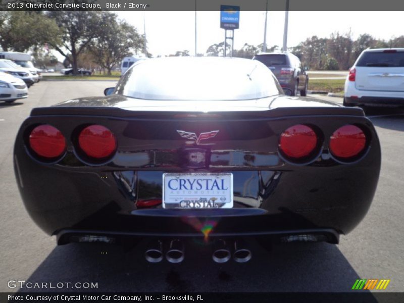 Black / Ebony 2013 Chevrolet Corvette Coupe