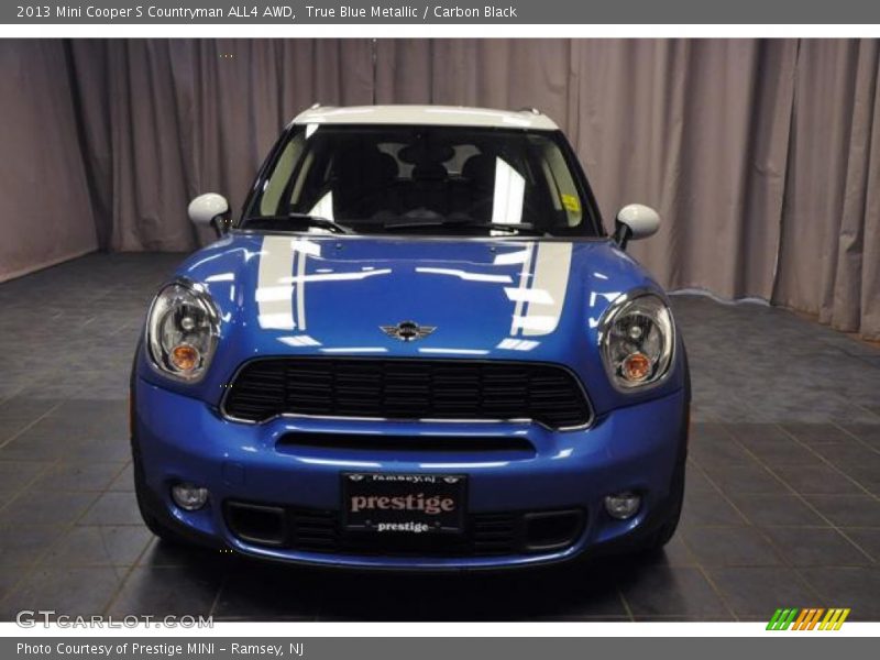 True Blue Metallic / Carbon Black 2013 Mini Cooper S Countryman ALL4 AWD
