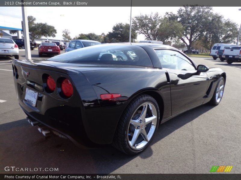 Black / Ebony 2013 Chevrolet Corvette Coupe