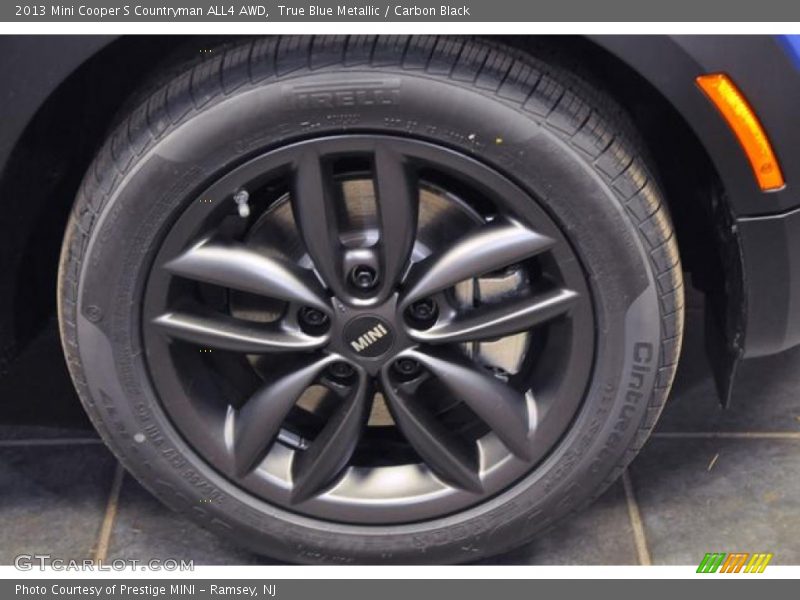 True Blue Metallic / Carbon Black 2013 Mini Cooper S Countryman ALL4 AWD