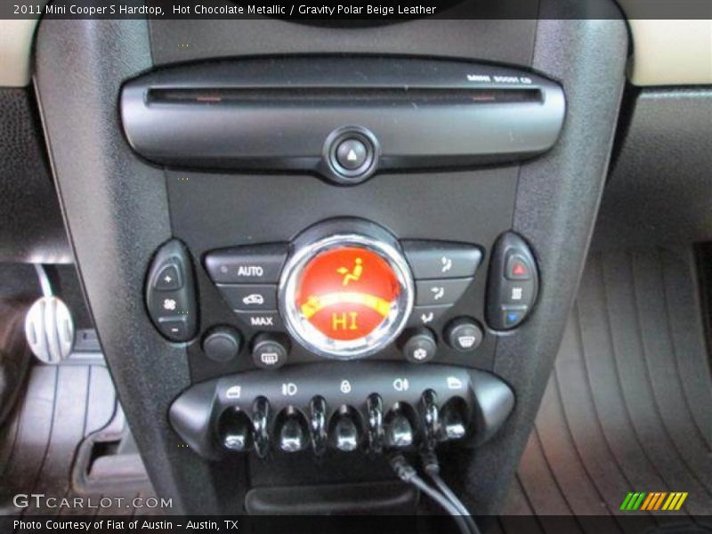 Hot Chocolate Metallic / Gravity Polar Beige Leather 2011 Mini Cooper S Hardtop