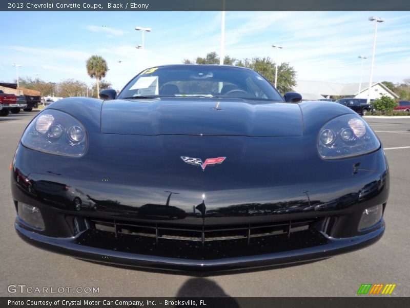 Black / Ebony 2013 Chevrolet Corvette Coupe