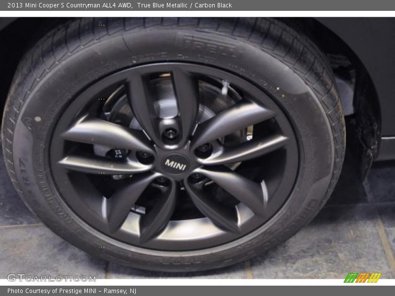 True Blue Metallic / Carbon Black 2013 Mini Cooper S Countryman ALL4 AWD