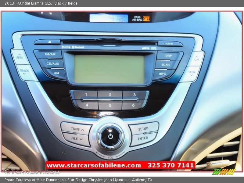 Black / Beige 2013 Hyundai Elantra GLS