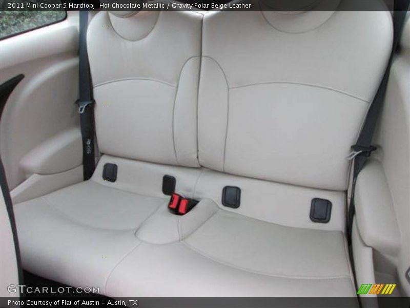 Hot Chocolate Metallic / Gravity Polar Beige Leather 2011 Mini Cooper S Hardtop