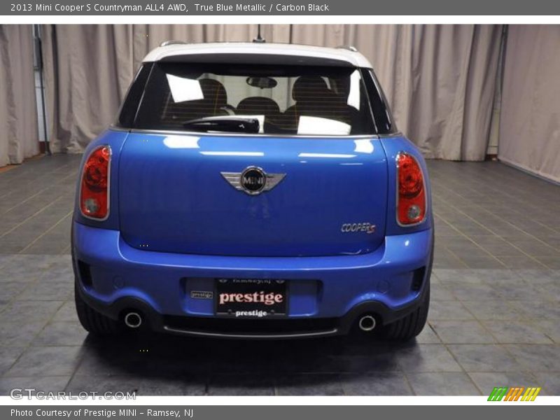 True Blue Metallic / Carbon Black 2013 Mini Cooper S Countryman ALL4 AWD
