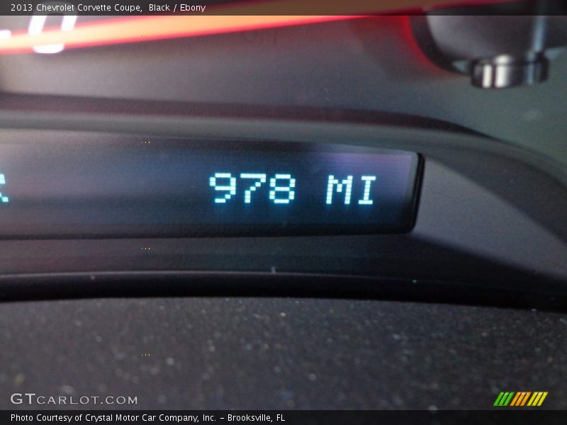 Black / Ebony 2013 Chevrolet Corvette Coupe