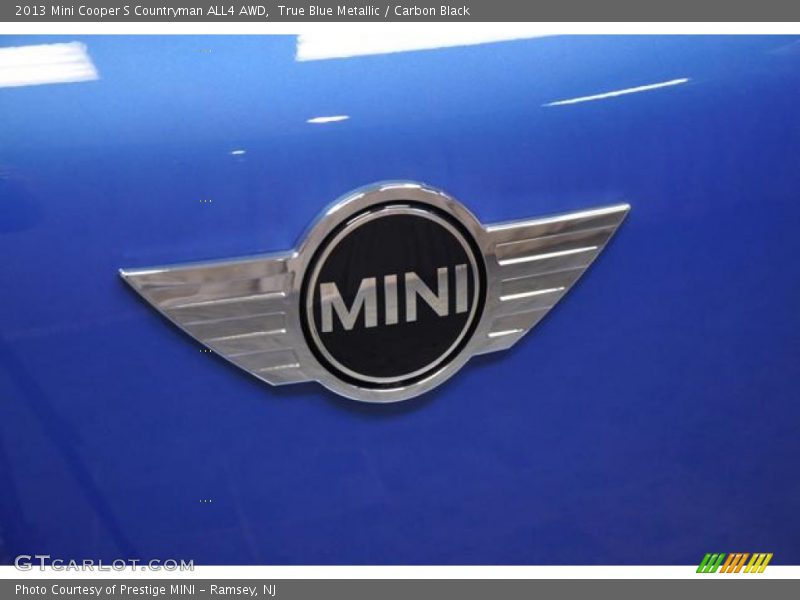True Blue Metallic / Carbon Black 2013 Mini Cooper S Countryman ALL4 AWD