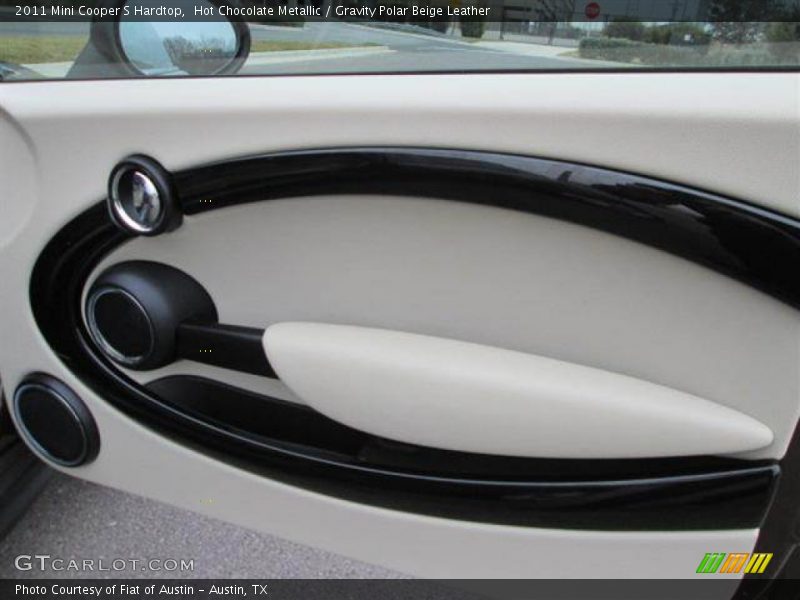Hot Chocolate Metallic / Gravity Polar Beige Leather 2011 Mini Cooper S Hardtop